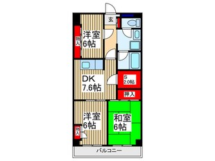 シオミプラザセブンの物件間取画像